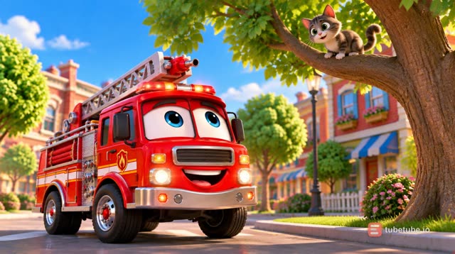 Scene 5 - Leo the Fire Truck | Wee-Woo, Let's Go! |Beep, beep!