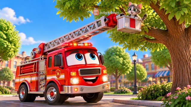 Scene 6 - Leo the Fire Truck | Wee-Woo, Let's Go! |Beep, beep!
