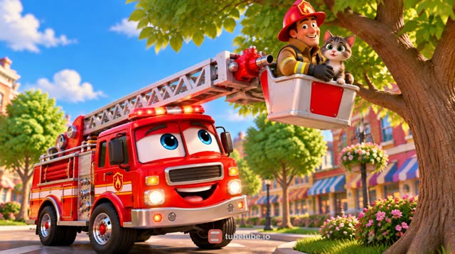 Scene 7 - Leo the Fire Truck | Wee-Woo, Let's Go! |Beep, beep!