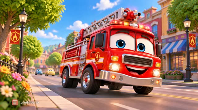 Scene 8 - Leo the Fire Truck | Wee-Woo, Let's Go! |Beep, beep!