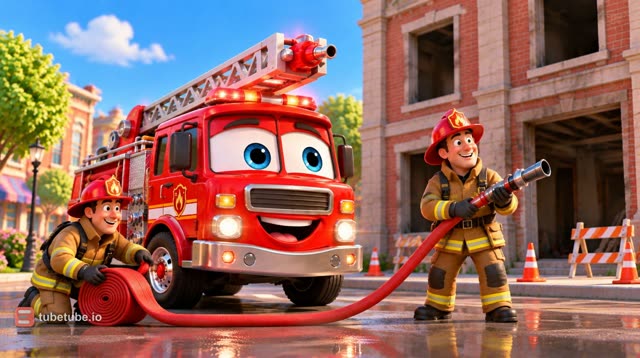 Scene 10 - Leo the Fire Truck | Wee-Woo, Let's Go! |Beep, beep!