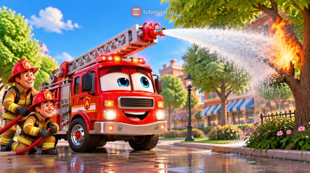 Scene 11 - Leo the Fire Truck | Wee-Woo, Let's Go! |Beep, beep!