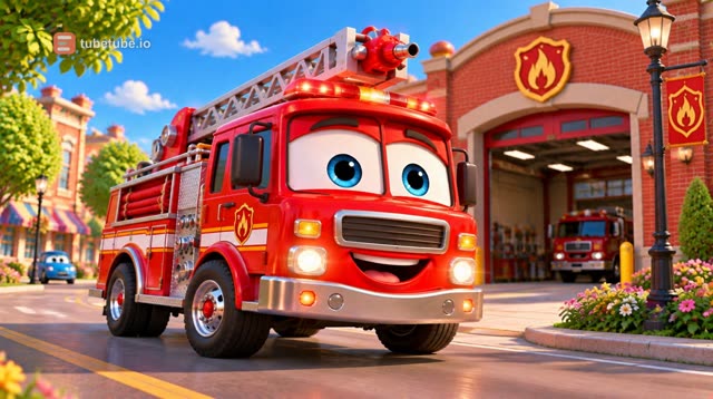 Scene 13 - Leo the Fire Truck | Wee-Woo, Let's Go! |Beep, beep!