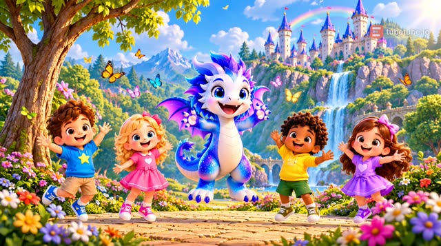 Scene 7 - Little Dragon – Jump, Stomp, Clap, Wiggle & Spin