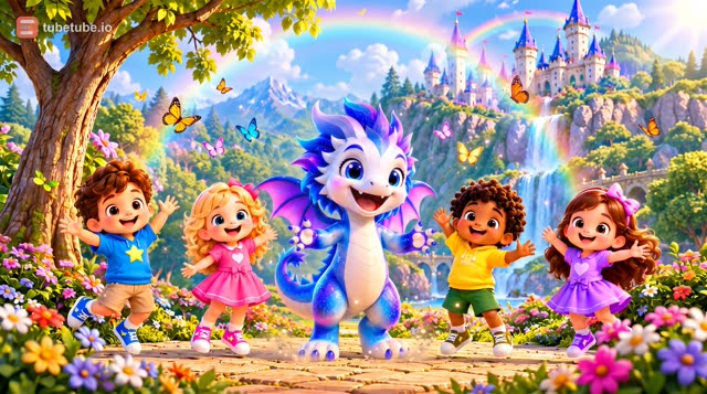 Scene 8 - Little Dragon – Jump, Stomp, Clap, Wiggle & Spin