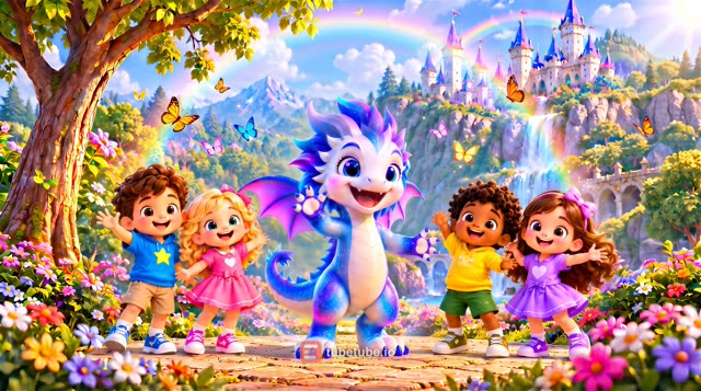 Scene 13 - Little Dragon – Jump, Stomp, Clap, Wiggle & Spin