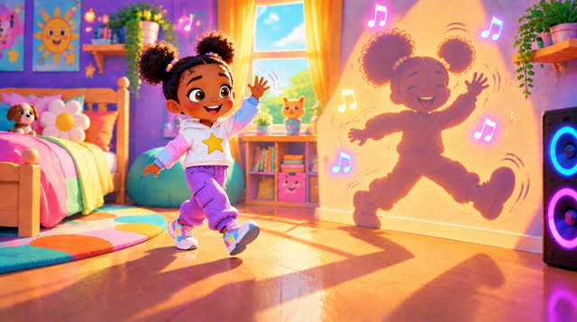 Scene 5 - MY SHADOW IS HAVING A PARTY.