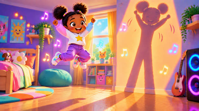 Scene 6 - MY SHADOW IS HAVING A PARTY.