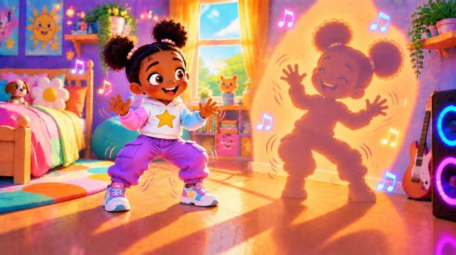 Scene 11 - MY SHADOW IS HAVING A PARTY.