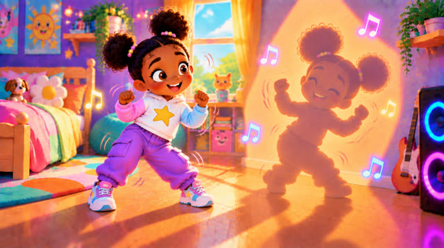Scene 12 - MY SHADOW IS HAVING A PARTY.
