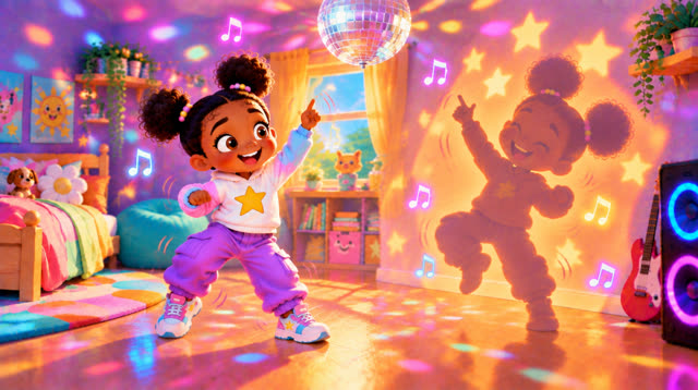 Scene 13 - MY SHADOW IS HAVING A PARTY.
