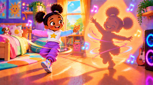 Scene 15 - MY SHADOW IS HAVING A PARTY.