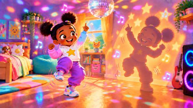 Scene 16 - MY SHADOW IS HAVING A PARTY.