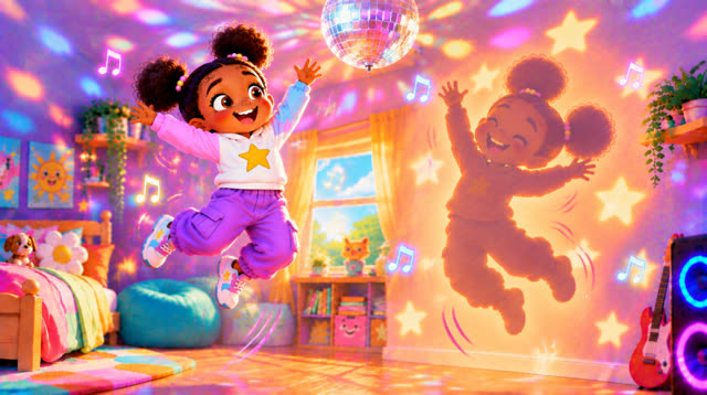 Scene 17 - MY SHADOW IS HAVING A PARTY.