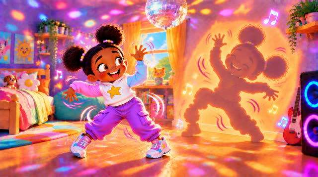 Scene 19 - MY SHADOW IS HAVING A PARTY.