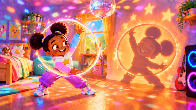 Scene 23 - MY SHADOW IS HAVING A PARTY.