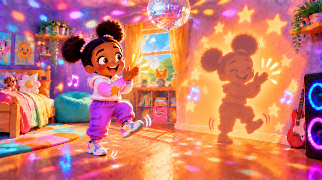 Scene 26 - MY SHADOW IS HAVING A PARTY.