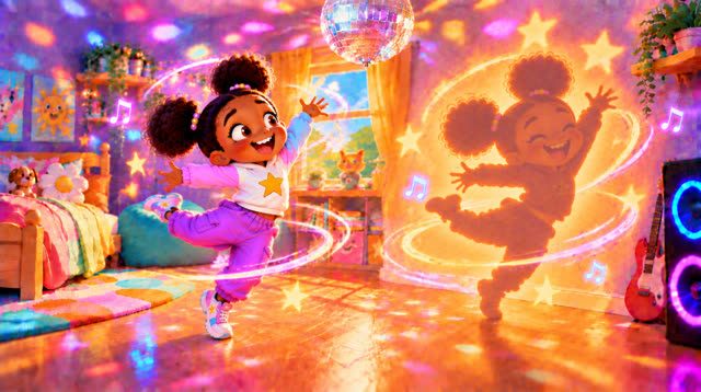 Scene 27 - MY SHADOW IS HAVING A PARTY.