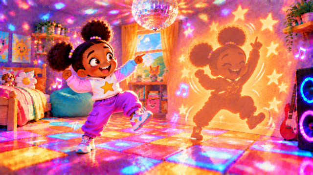 Scene 30 - MY SHADOW IS HAVING A PARTY.