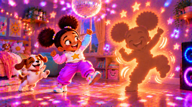 Scene 43 - MY SHADOW IS HAVING A PARTY.