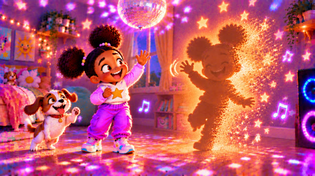 Scene 48 - MY SHADOW IS HAVING A PARTY.