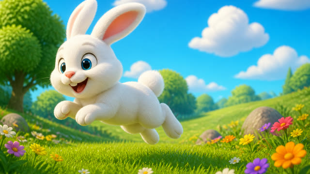 Scene 1 - Bouncy Little Bunny