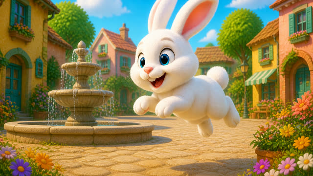 Scene 9 - Bouncy Little Bunny