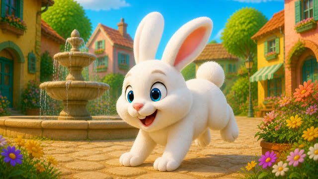 Scene 10 - Bouncy Little Bunny