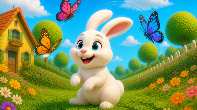 Scene 13 - Bouncy Little Bunny