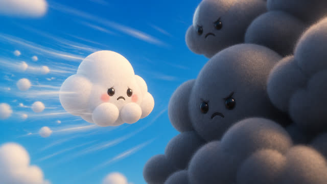 Scene 4 - Le Petit Nuage qui ne voulait pas pleurer