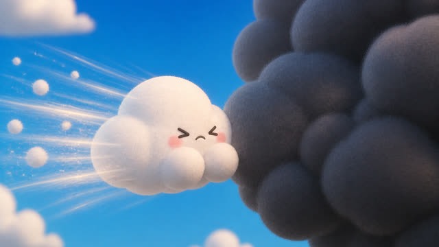 Scene 5 - Le Petit Nuage qui ne voulait pas pleurer