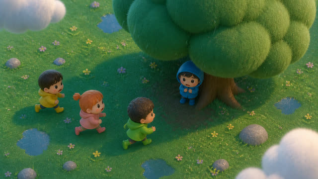 Scene 6 - Le Petit Nuage qui ne voulait pas pleurer