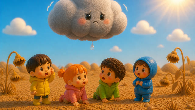 Scene 15 - Le Petit Nuage qui ne voulait pas pleurer