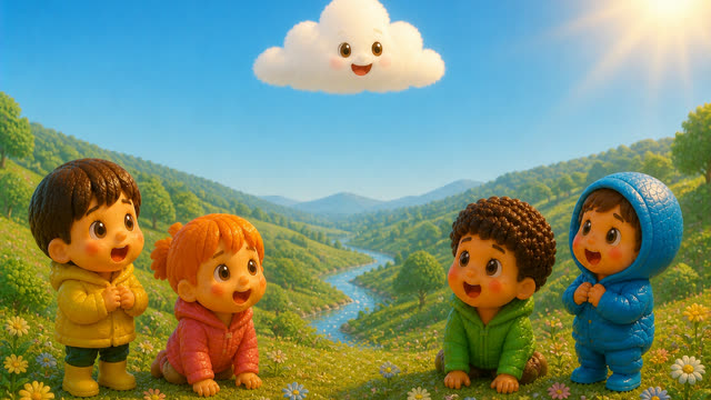 Scene 24 - Le Petit Nuage qui ne voulait pas pleurer