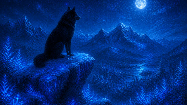 Scene 11 - Loup Noir