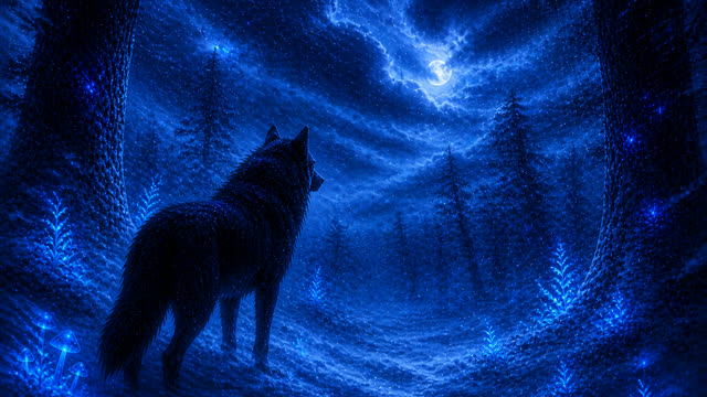 Scene 12 - Loup Noir