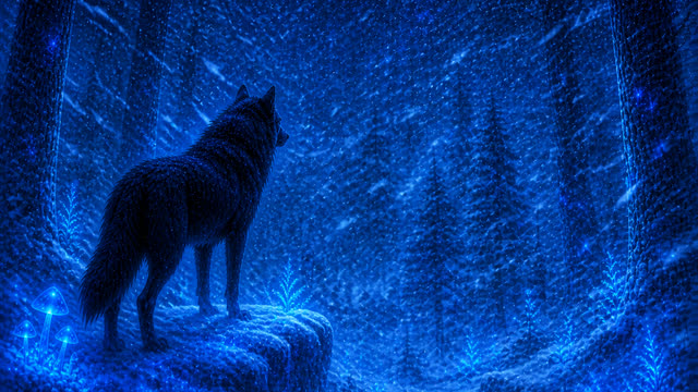 Scene 13 - Loup Noir
