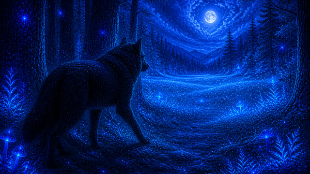 Scene 17 - Loup Noir