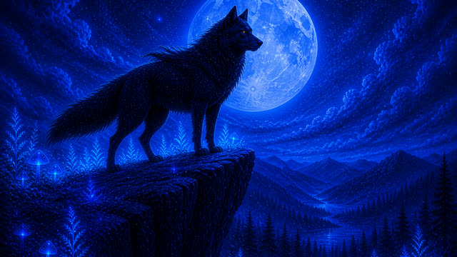 Scene 21 - Loup Noir