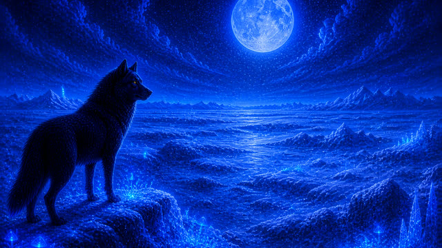 Scene 24 - Loup Noir