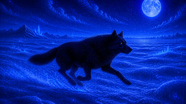 Scene 25 - Loup Noir
