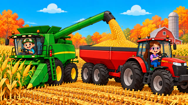 Scene 13 - Here comes the Combine