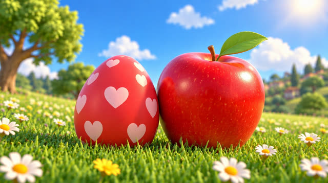 Scene 4 - Rainbow eggs suprise
