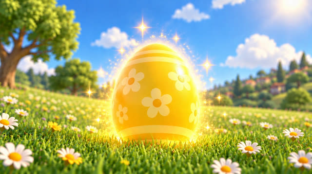 Scene 5 - Rainbow eggs suprise
