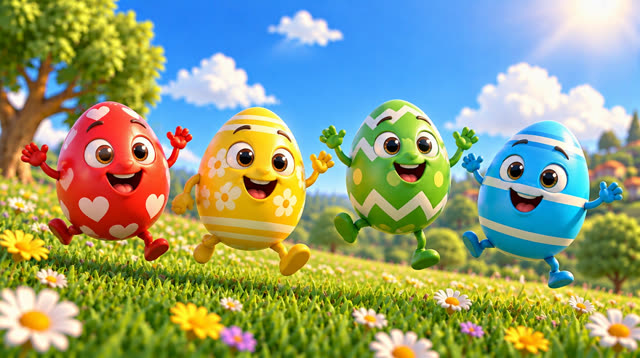 Scene 11 - Rainbow eggs suprise