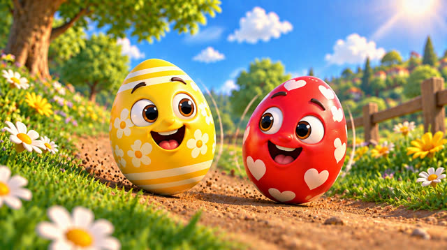 Scene 15 - Rainbow eggs suprise