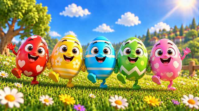 Scene 17 - Rainbow eggs suprise