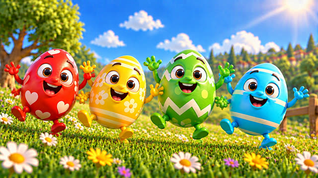 Scene 19 - Rainbow eggs suprise