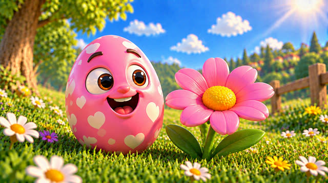 Scene 21 - Rainbow eggs suprise