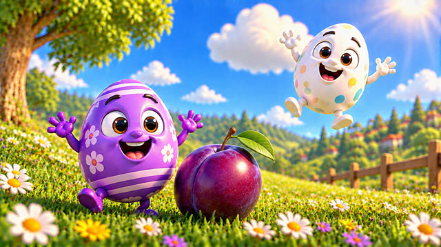 Scene 22 - Rainbow eggs suprise